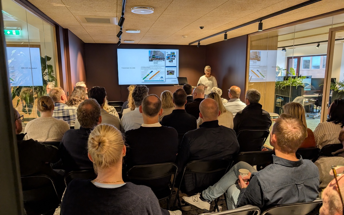 frukostmøte hos Nordplan